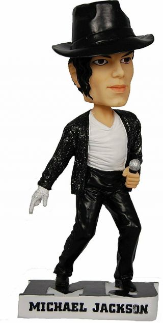 Odash Michael Jackson Bobblehead The King Of Pop Mj Tiny Flaws On Box And Body