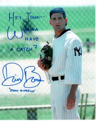 Dwier Brown Signed Field Of Dreams John Photograph - To John Great Content