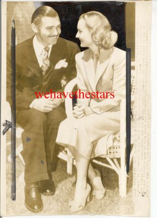 Vintage Carole Lombard Clark Gable Married In Hollywood 