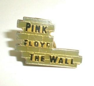 Vintage Pink Floyd The Wall Lapel Tack Pin / Old