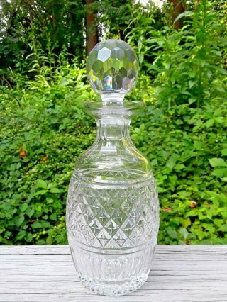 Vintage Waterford Cut Crystal " Castletown " Liquor Decanter -