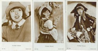 1930s 3 Diff Hollywood Movie Studio Postcards Colleen Moore 5
