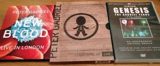 Peter Gabriel / Genesis 3 Music Dvd 