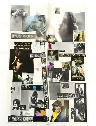 Vintage 1968 Beatles White Album Poster & 4 Photos - Inserts Only 2