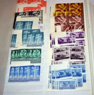 X Egypt 1950s/1980s: Fantastic Stock With Much Mnh Material In 2 Albums