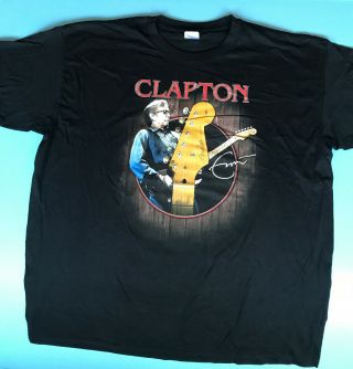 Eric Clapton 2019 European Tour Photo T - Shirt