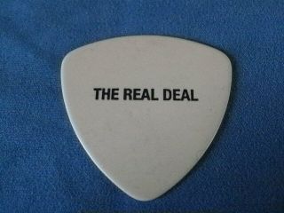 Buddy Guy (the Real Deal) Guitar Pick White And Black Tour 04/07/10