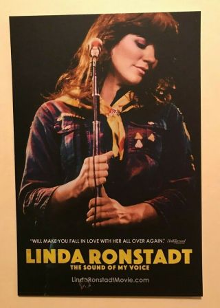 Linda Ronstadt The Sound Of My Voice Movie Promotional Photo Cards Qty 10