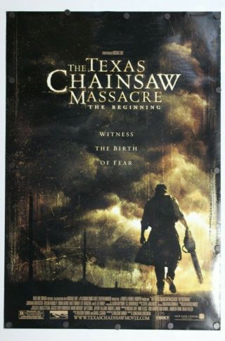 Texas Chainsaw Massacre: The Beginning 2006 Ds Movie Poster 27 " X 40 "