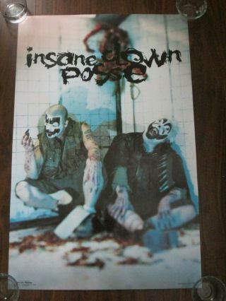 1999 Icp 387 Insane Clown Posse Poster 34 1/2 " X 22 1/2 "