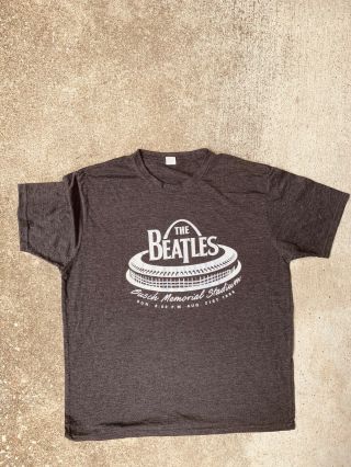 The Beatles Busch Stadium Concert Shirt Aug 21st 1966