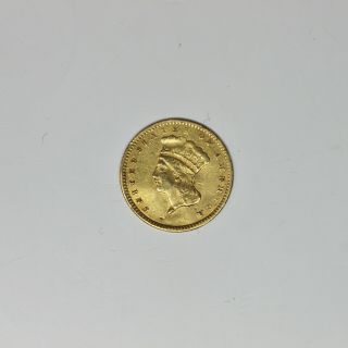 1857 Gold Dollar