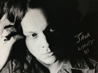 Jack White The White Stripes Hand Signed Autographed 8 X 10 Photo W/coa