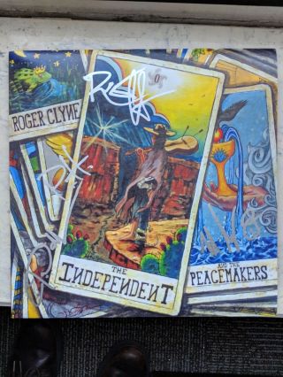 Roger Clyne And The Peacemakers Signed The Independent Album Autograph Proof