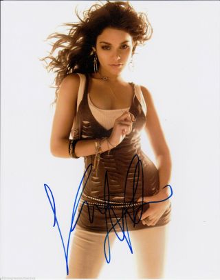 Sexy Actress Vanessa Hudgens Signed 8x10 Photo W/coa High School Musical