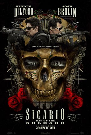 Sicario Day Of The Soldado 2018 Advance Teaser Promo Mini Movie Poster