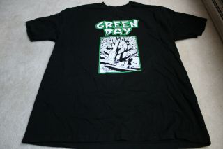 Green Day 1,  039 Smoothed Out Slappy Hours Large T - Shirt Cinder Block 2003