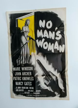 Pulp Art Republic Studios One - Sheet Poster (27x41) No Mans Woman 1955
