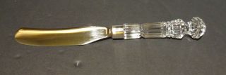 Vintage Waterford Crystal Lismore (1957 -) Butter Knife / Cheese Spreader 7 5/8