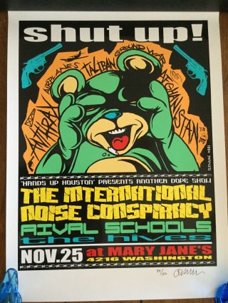 Jermaine Rogers Art Print Limited Silkscreen Poster 44/125 Signed By Artist