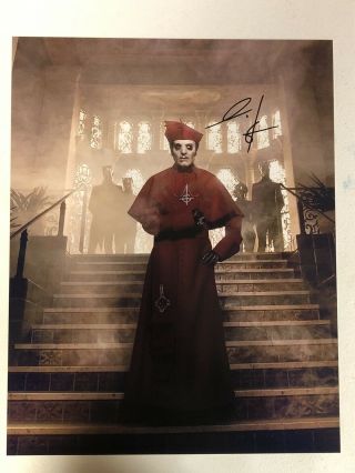 Ghost Bc Band Cardinal Copia Autographed Signed Photo With Signing Pic Proof