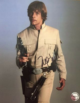Mark Hamill Star Wars " Luke Skywalker " Signed 8x10 Photo Movie