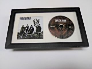 Lynch Mob George Lynch Signed,  Framed The Brotherhood Cd Album