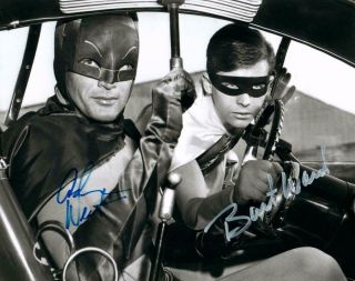 Adam West Burt Ward Autographed 8x10 Photo Signed Picture Pic And