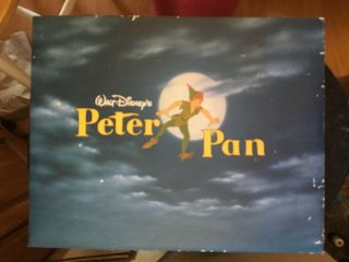 Peter Pan Exclusive Disney Lithograph