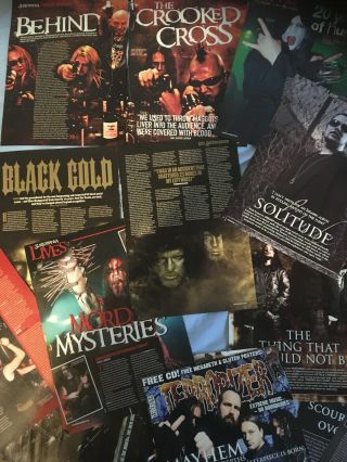 Black Metal Posters Gorgoroth Mayhem Marduk Absu Impaled Nazerine