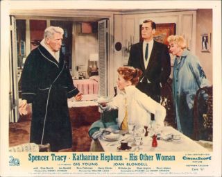 His Other Woman Desk Set Spencer Tracy Katharine Hepburn Gig Young Joan Blondell