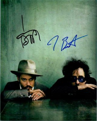 Johnny Depp Burton Signed 8x10 Picture Photo Pic Autographed Autograph With
