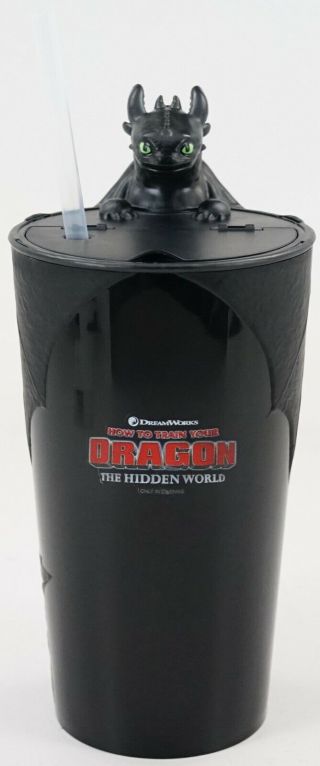 Dreamworks How To Train Your Dragon 3 Night Fury Toothless 22oz Cup Mug
