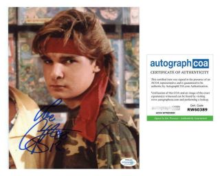Corey Feldman " The Lost Boys " Autograph Signed 8x10 Photo Acoa Witness Itp