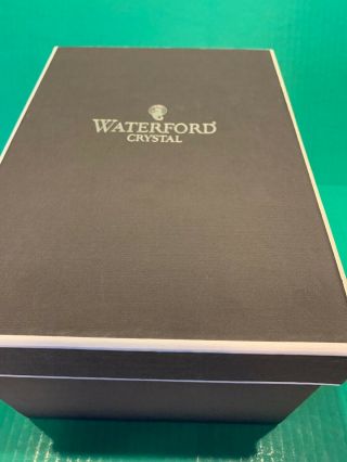 AUTHENTIC WATERFORD Crystal LISMORE COVERED BUTTER DISH 2