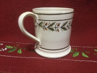 Vintage Hand Made Pearlware Mug By The Wife Of Don Carpentier,  Signed D.  Keegan