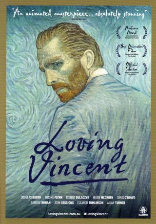 Loving Vincent (2017) A5 Poster - Aidan Turner,  Saoirse Ronan,  Chris O 
