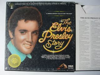The Elvis Presley Story On 5 Rca Collectors Edition Records