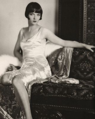 Louise Brooks Sitting Vintage 8x10 Photo Print