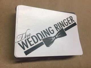 The Wedding Ringer Cast & Crew Deck Of Cards Very Rare Kevin Hart