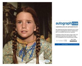 Melissa Gilbert " Little House On The Prairie " Autograph Signed 8x10 Photo C Acoa