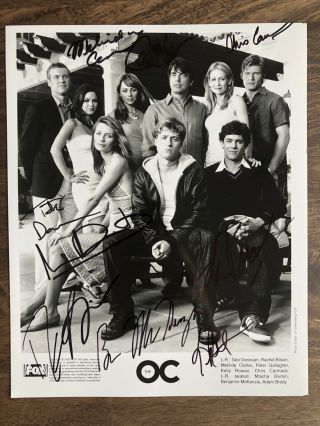 The Oc Cast Season 1 Signed By 9 Autographed 8 X 10 Signed Photo - Authentic