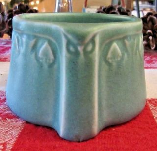 Rookwood Pottery Bowl - Matt Green - Arts & Crafts Style - 1288 V 2