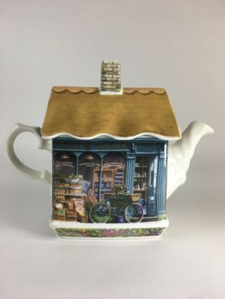 James Sadler Rose Teapot Traditional England Village Store Disney Parks
