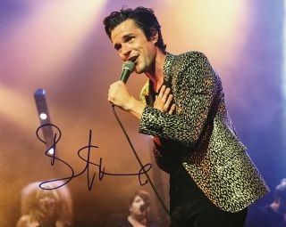 With Proof Brandon Flowers Signed Autographed 8x10 Photo The Killers