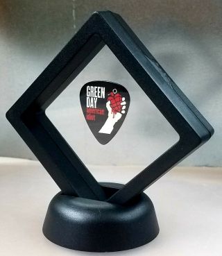 Green Day Guitar Pick Display Framed Rock Band Pop Novelty Gift Present Decor