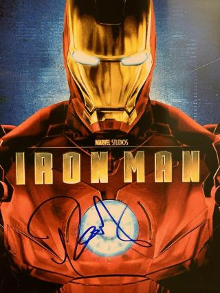 Ironman Robert Downey Jr.  Autographed Hand Signed 8 X 10 Photo