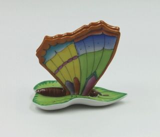 Herend Queen Victoria Butterfly Place Card Holder 5350 Individually