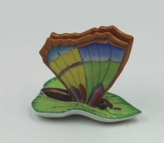 Herend Queen Victoria Butterfly Place Card Holder 5350 Individually 2
