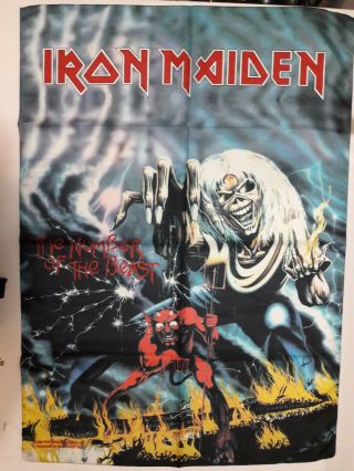 Iron Maiden Textile Poster Flag Heavy Metal